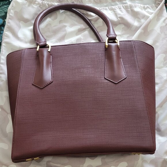 Dagne Dover Midi Tote in Ox Blood - NWOT - Picture 9 of 11